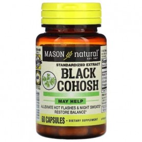 Клопогон Mason Natural Black Cohosh 60 Caps (875202)