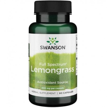 Лимонник Swanson Full Spectrum Lemongrass 400 mg 60 Caps (932749)