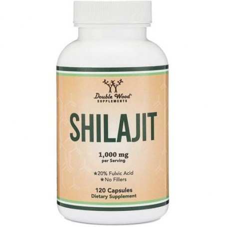 Антиоксидант Double Wood Shilajit Resin 1000 mg (2 caps per serving) 120 Caps (860007)