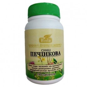 Комплекс для профилактики работы печени Biola Смесь Печеночная 90 таблеток (1151990)