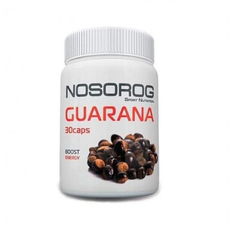 Натуральная добавка для спорта Nosorog Nutrition Guarana 30 Caps (859238)