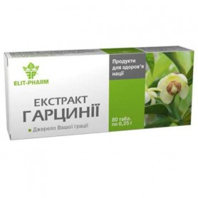Гарциния Elit-Pharm Экстракт Гарцинии 80 таб (1261775)