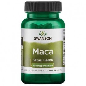 Мака Swanson Maca, Sexual Health 500 mg 60 Caps SWA-08011 (863252)