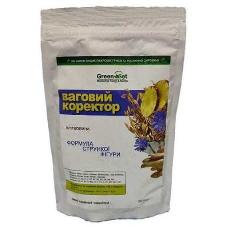 Клетчатка GreenSet Весовой Корректор Клетчатка 150 г (1158886)