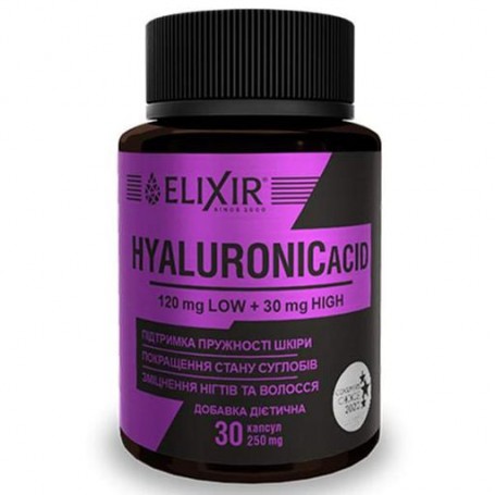 Гиалуроновая кислота Elixir Hyaluronic Acid 30 Caps (1261628)