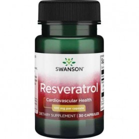 Ресвератрол Swanson Resveratrol 100 mg 30 Caps (881224)