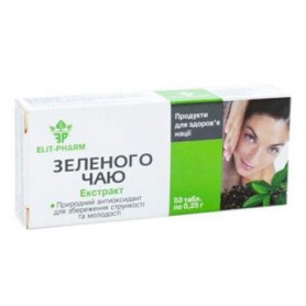 Зеленый чай Elit-Pharm Зеленого Чая Экстракт 80 таб (1261882)