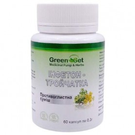 Антипаразитарный препарат GreenSet Инфетон - Тройчатка Противоглистная смесь 60 капсул (1095552)