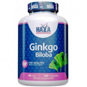 Гинкго Билоба Haya Labs Ginkgo Biloba 60 mg 120 Caps (860167)