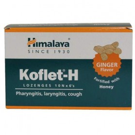 Противопростудное средство Himalaya Koflet H 60 Lozenges Ginger (889950)