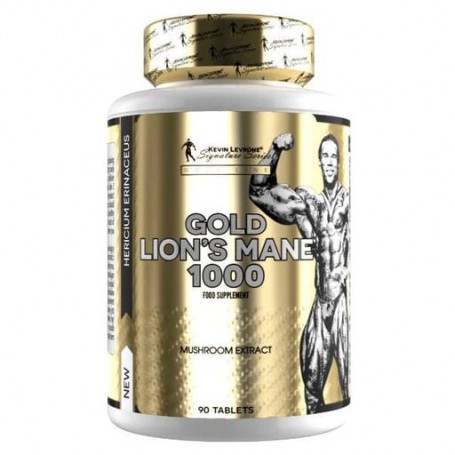 Комплекс для профилактики работы головного мозга Kevin Levrone Gold Lion's Mane 1000 mg 90 Tabs (1471348)