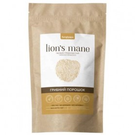 Грибной комплекс Fungipapa Ежовик гребенчатый (Hericium erinaceus) - грибной порошок 120 г /60 порций/ (1030697)