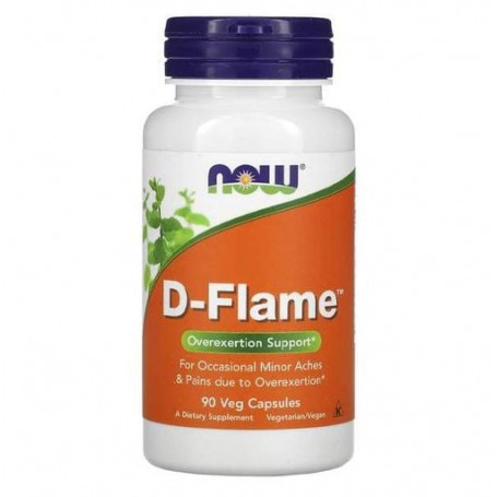 Смесь экстрактов NOW Foods D-Flame 90 Veg Caps (857508)