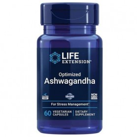 Ашваганда Life Extension Optimized Ashwagandha Extract 60 Veg Caps (866665)