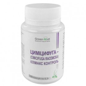 Комплекс при менопаузе GreenSet Цимицифуга (Cimicifuga Racemosa) Климакс Контроль 60 капсул (1095540)