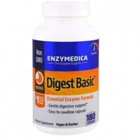 Пищеварительные ферменты Enzymedica Digest Basic, Essential Enzyme Formula 180 Caps EZ29011 (880424)