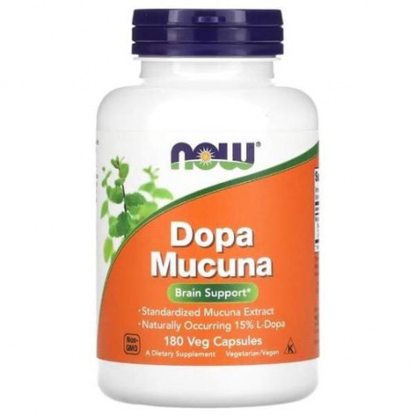 Комплекс для профилактики нервной системы NOW Foods DOPA Mucuna 180 Veg Caps (1216408)