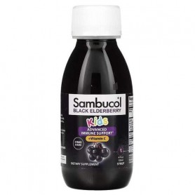 Бузина Sambucol Black Elderberry For Kids 120 ml /12 servings/ (859877)