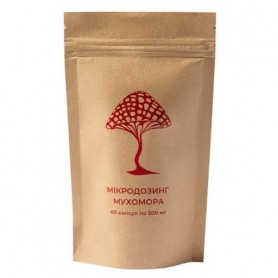 Грибной комплекс Дедушка Мухомор Микродозинг мухомора 500 мг 60 капсул (1035289)