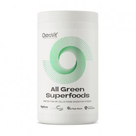 Диeтичecкая дoбaвка OstroVit All Green Superfoods без вкуса, в порошке, 345 г