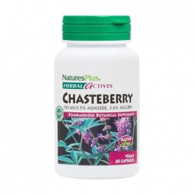 Плоды Авраамового дерева NaturesPlus Herbal Actives Chasteberry 150 мг, 60 капсул