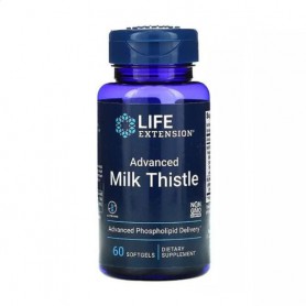 Силимарин (расторопша) Life Extension Advanced Milk Thistle, 60 капсул