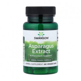 Экстракт спаржи Swanson Asparagus Extract, 60 капсул