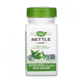 Листья крапивы Nature's Way Nettle Leaf 870 мг, 100 капсул