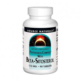Комплекс фитостерола с бeтa-ситостеролом Source Naturals Phytosterol Complex With Beta-sitosterol 113 мг, 90 таблеток