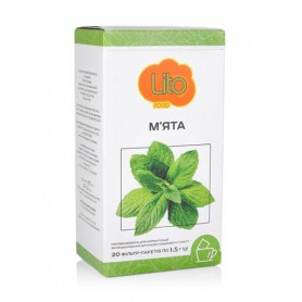 Фиточай в пакетиках Lito Мята, 20*1.5 г