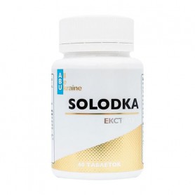 Экстракт корня солодки ABU - All Be Ukraine, 60 таблеток