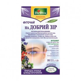 Фиточай Dr. Фито На хорошее зрение, в пакетиках, 20*1.5 г