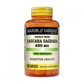 Каскара саграда Mason Natural Cascara Sagrada 450 мг, 100 капсул