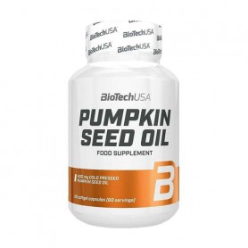 Масло семян тыквы BioTech USA Pumpkin Seed Oil, 60 капсул