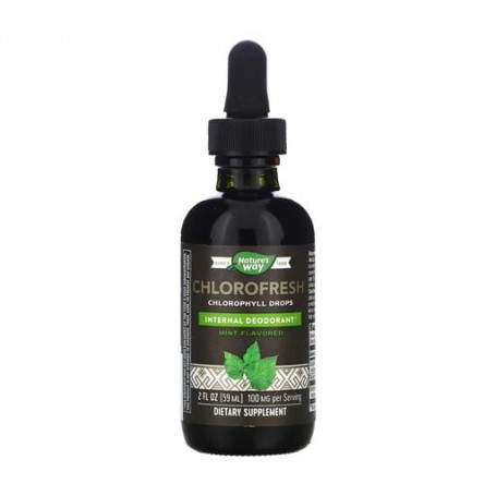 Жидкий хлорофилл Nature's Way Chlorofresh, в каплях, 59 мл