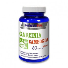 Экстракт камбоджийской гарцинии Powerful Garcinia Cambogia Красота и здоровье, 480 мг, 60 капсул