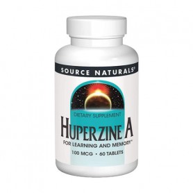 Гуперзин А Source Naturals Huperzine A 100 мкг, 60 таблеток