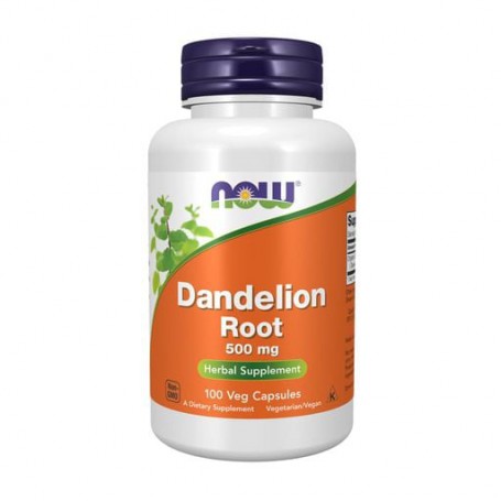 Корень одуванчика NOW foods Dandelion Root 500 мг, 100 капсул