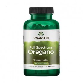 Орегано Swanson Oregano 450 мг, 90 капсул