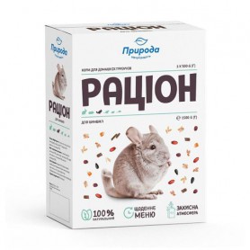 Корм для шиншилл Природа Рацион, 1.5 кг