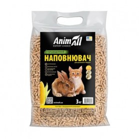 Наполнитель туалета для домашних животных AnimAll Tofu кукурузный, 3 кг