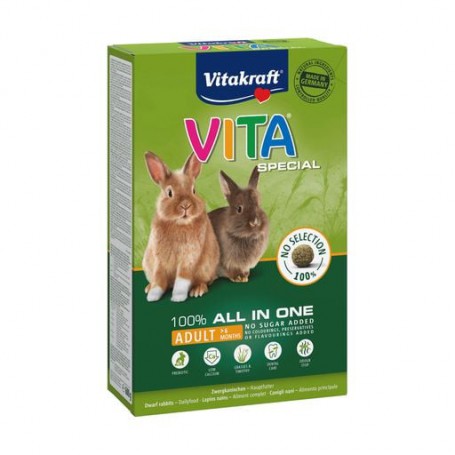 Корм для кроликов Vitakraft Vita Special, 600 г