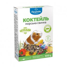 Корм для декоративных грызунов Природа Коктейль Морская свинка, 500 г