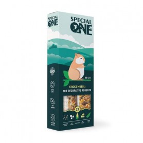 Лакомство для грызунов Special One Мюсли палочки, 90 г