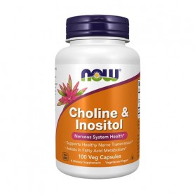 Холин и Инозитол NOW foods Choline &amp Inositol, 100 капсул