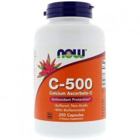 Витамин C NOW Foods Vitamin C-500 Calcium Ascorbate 250 Caps (862759)