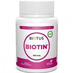 Биотин Biotus Biotin 300 mcg 100 Tabs BIO-530296 (859084)