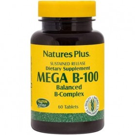 В комплекс Nature's Plus Mega В-100 60 Tabs NTP1430 (861464)