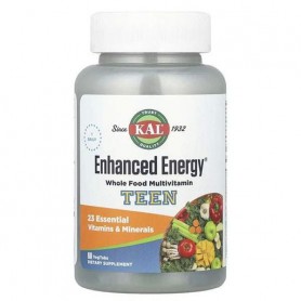 Витаминно-минеральный комплекс KAL Enhanced Energy Teen 60 Veg Tabs (1066270)