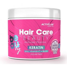 Витаминно-минеральный комплекс для спорта Activlab Pharma Hair Care Beauty (5g collagen marine, vitamin C, zinc, biotyna, kerati